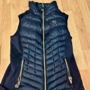 Michael Kors Black Puffer Vest